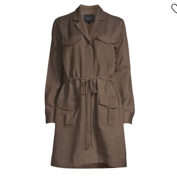 Rails Carmen Linen Blend Shirt Dress - Picture 1 of 11